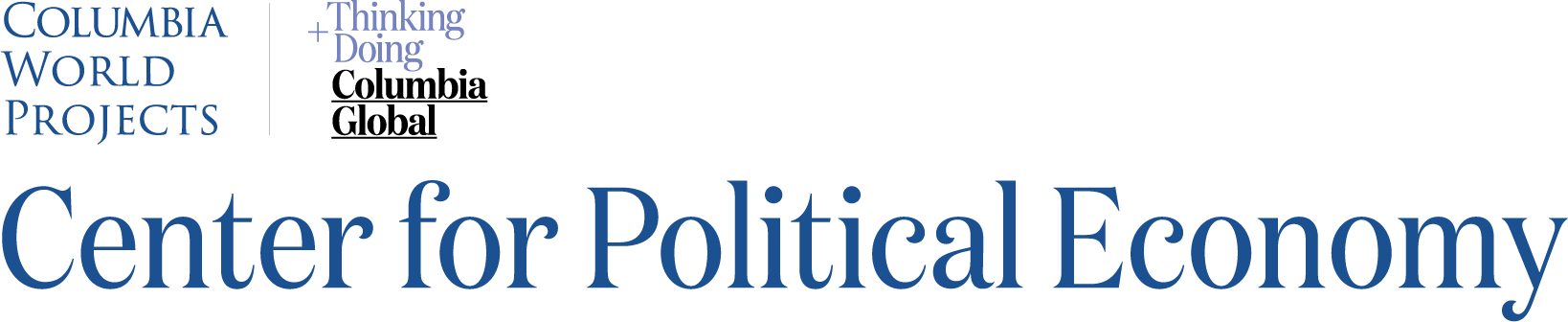 Columbia Center for Political Economy logo