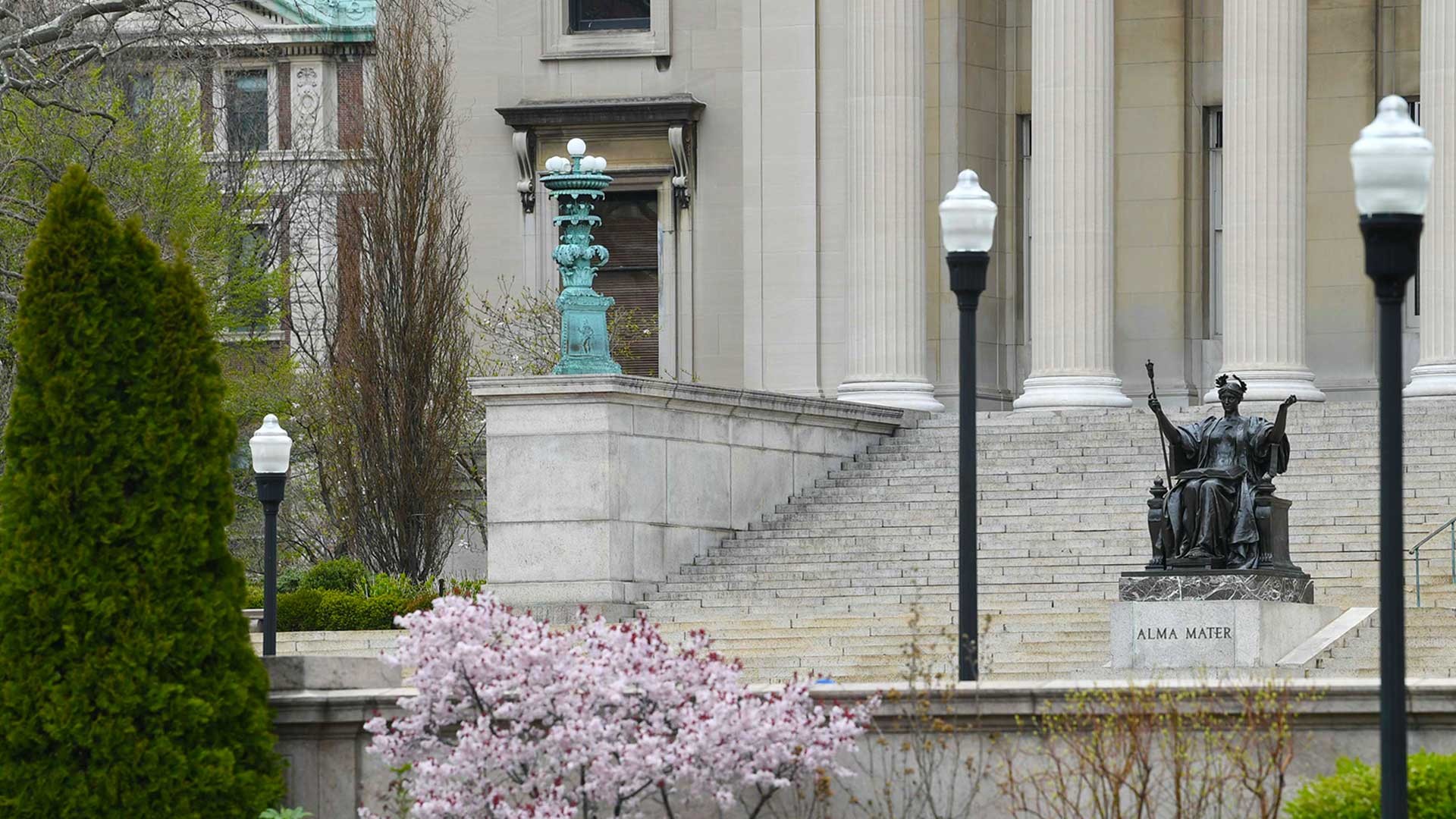Spring time on campus, photo by Eileen Barroso