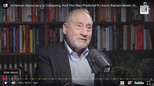 Photo of Joseph Stiglitz