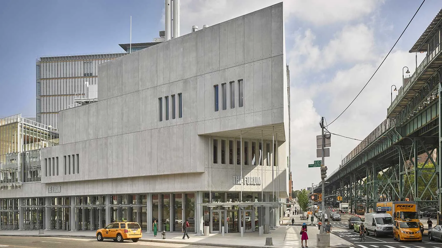 photo of the Forum at the Manhattanville campus