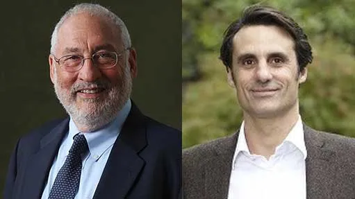 photo of Joseph Stiglitz and Andrea Prat