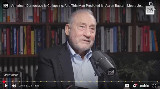 Photo of Joseph Stiglitz